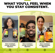 Load image into Gallery viewer, Serene Herbs Soursop Bitters Liquid & Black Seed Bundle – Organic Herbal Guanabana for Digestive Support & Immune Health – Vegan, Non-GMO – 32 oz (16 oz Each), 32 Servings