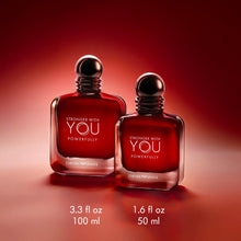 Load image into Gallery viewer, Armani Beauty - Stronger With You Powerfully - Cologne for Men - Warm and Spicy Men’s Fragrance - With Chestnut Accord, Sweet Cherry & Lavender - 3.3 Fl Oz