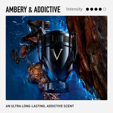 Load image into Gallery viewer, Rabanne Invictus Victory Elixir Parfum for Men - Long Lasting Intense Amber Woody Spicy Men's Perfume with Cardamom, Lavender & Vanilla - Trophy Bottle French Fragrance Spray, 3.4 oz