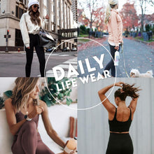 Load image into Gallery viewer, 4 Pack Leggings for Women Butt Lift High Waisted Tummy Control No See-Through Yoga Pants Workout Running Leggings