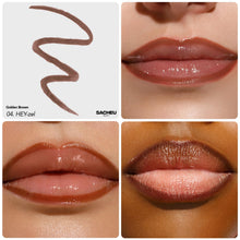 Load image into Gallery viewer, Sacheu Lip Liner Stay-N - Peel Off Lip Liner Tattoo, Peel Off Lip Stain, Long Lasting Lip Stain Peel Off, Infused with Hyaluronic Acid & Vitamin E, HEY-zel