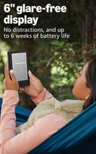 Load image into Gallery viewer, Amazon Kindle 16 GB (newest model) - Lightest and most compact Kindle, now with faster page turns, and higher contrast ratio, for an enhanced reading experience - Black