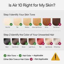 Load image into Gallery viewer, Ulike Laser Hair Removal Device Air 10 Ipl Gift for Women and Men, Ice cool and Permanent hair Reduction for Nearly Painless, Dual Lights, Skin Sensor & USHR Mode Hair Removal in 10mins from Home