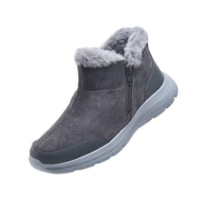 Load image into Gallery viewer, NSKER Women's Winter Ankle Fur Lined Boots Anti-Slip On Resistant Booties Shoes Deep Gray 37.5