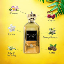Load image into Gallery viewer, My Secret Affair Womens Perfume Long Lasting - Floral Women’s Fragrance, Jasmine, Orange Blossom, Freesia & Lily - Inspired by J.PG's S.candal - Eau de Parfum-3.4 Fl Oz (100ml) Dubai Perfume for Women