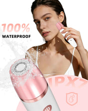 Load image into Gallery viewer, Ufree Bikini Trimmer Electric Razors for Women, Ceramic Blade Body Hair Trimmer, IPX7 Waterproof Rechargeable Lady Shaver, Personal Groomer for Legs & Pubic Hair, Gifts for Women, Gold