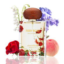 Load image into Gallery viewer, Jean Rish Fiery Rose Eau De Parfum - Perfume for Women (3.4 Fl Oz / 100ml) with Iris, Apricot & Vanilla Notes - Long Lasting and Luxury Fragrance