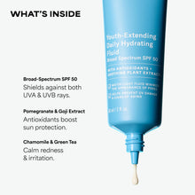 Load image into Gallery viewer, Paula's Choice RESIST Daily Hydrating Fluid Face Moisturizer with SPF 50 Sunscreen, Face Sunscreen for Oily Skin, Chamomile & Vitamin E, UVA/UVB Protection, Fragrance-Free, TSA Friendly, 2 Fl Oz