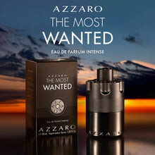 Load image into Gallery viewer, Azzaro The Most Wanted Eau de Parfum Intense - Woody & Seductive Mens Cologne - Fougère, Ambery & Spicy Fragrance for Date Night - Lasting Wear - Luxury Perfumes for Men - Travel Size, 1.6 Fl. Oz