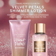 Load image into Gallery viewer, Victoria's Secret Velvet Petals Shimmer Body Mist for Women, Perfume with Notes of Blooms and Almond Glaze, Women's Spray, 250 ml / 8.4 oz