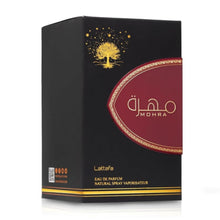 Load image into Gallery viewer, Lattafa Mohra for Unisex Eau de Parfum Spray, 3.4 Ounce / 100 ml