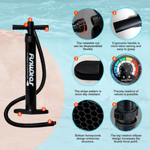 Load image into Gallery viewer, FunWater Inflatable 10'6×33"×6" Ultra-Light (17.6lbs) SUP for All Skill Levels Everything Included with Stand Up Paddle Board, Adj Floating Paddles, Pump, ISUP Travel Backpack, Leash,Waterproof Bag