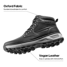 Load image into Gallery viewer, NORTIV 8 Men's Dress Boots Waterproof Lightweight Chukka Hiking Casual Mid Ankle Boots,Size 9.5,BLACK,SNHB242M
