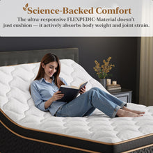 Load image into Gallery viewer, King Mattress 14 Inch, Cooling Hybrid King Mattress in a Box, Individual Pocket Springs-Motion Isolation, Extra Hip/Shoulder/Lumbar Support, Fiberglass-Free,Ergonomic Zones,365-Night Trial,CertiPUR-US