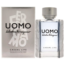 Load image into Gallery viewer, Salvatore Ferragamo Uomo Casual Life Eau De Toilette Spray 100ml/3.4oz