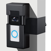 Load image into Gallery viewer, Anti-Theft Video Doorbell Mount Compatible with Ring/Blink Wireless Video Doorbell 1/2/3/3 Plus/4/2023 Release,Not Block Doorbell Motion Sensor,No-Drill Mounting Bracket for Houses,Apartments,Black