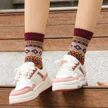 Load image into Gallery viewer, Pleneal Wool Socks for Women - Womens Winter Warm Wool Sock Men Cozy Knit Boots Socks for Women