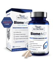 Load image into Gallery viewer, 1MD Nutrition BiomeMD Probiotics for Women - Daily Prebiotics and Probiotics for Women - More than 60 Billion CFUs, 15 Strains - Womens Probiotic to Support Urinary & Vaginal Health - 30 Capsules