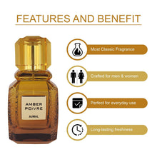 Load image into Gallery viewer, Ajmal Amber Poivre Eau De Parfum For Men & Women 3.4 Oz / 100 ML - Long Lasting Fresh Spicy Fragrance - Made In Dubai