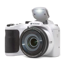 Load image into Gallery viewer, KODAK PIXPRO AZ255-WH 16MP Digital Camera 25X Optical Zoom 24mm Wide Angle Lens Optical Image Stabilization 1080P Full HD Video 3" LCD Vlogging Camera (White)