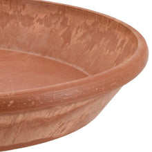 Load image into Gallery viewer, Arcadia Garden Products PSW Pot Collection Plant Saucer Drip Tray, Durable Water Tray for Indoor and Outdoor Flower Plant Pots and Planters, 10-inch, Terra Cotta Marble Color