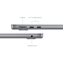 Load image into Gallery viewer, Apple 2024 MacBook Air 13-inch Laptop with M3 chip: Built for Apple Intelligence, 13.6-inch Liquid Retina Display, 8GB Unified Memory, 256GB SSD Storage, Backlit Keyboard, Touch ID; Space Gray