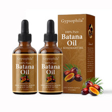 Load image into Gallery viewer, Gypsophila Batana Oil for Hair Growth -100% Pure Natural Hair Growth Oil, Nourishes The Scalp, Eliminates Split Ends, Reduce Hair Loss & Detox Your Scalp (2 Pack) for All Hair Types