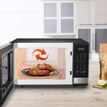 Load image into Gallery viewer, BLACK+DECKER Microwave Oven Countertop, 1.1 Cu.Ft, 1000W, Stainless Steel