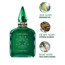 Load image into Gallery viewer, Charlotte Tilbury Magic Energy Eau De Parfum - Pheromone Enhancing Woody Perfume Enriched with Naturally-Derived Oil - Long-Lasting Scent with Notes of Bergamot, Cashmere Wood & Palo Santo (100ml)