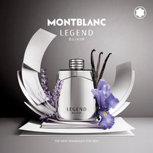 Load image into Gallery viewer, MONTBLANC - Legend Elixir Parfum - Men's Fragrance - Fougere Ambery - With notes of Lavender, Iris Germanica & Vanilla - 1.7 fl. oz.