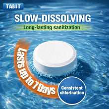 Load image into Gallery viewer, Chlorine Tablets 3 inch 40 Pounds, TABIT Swimming Pool Long Lasting Chlorinating Tablets, Slow Dissolving, Tri-Chlor for Swim Pool, Hot Tubs, Spa