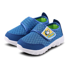 Load image into Gallery viewer, XIPAI Toddler Kid's Cute Casual Lightweight Walking Athletic Shoes Boys and Girls Mesh Strap Sneakers Blue