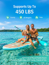 Load image into Gallery viewer, Niphean Inflatable Stand Up Paddle Board with Stabiltrac Fin Design and SUP Accessories, Anti-Slip EVA Deck, 10’6’’ Inflatable Paddle Boards for Adults & Youth of All Skill Levels