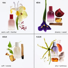 Load image into Gallery viewer, Glossier You Doux Eau de Parfum - Unisex Fragrance for Men & Women, Skin-Scent Enhancer Smells Different on Everyone - Earthy Woody Perfume with Sweet Violet, Palo Santo & Ambrox Base Notes, 100ml