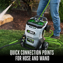 Load image into Gallery viewer, EGO Power+ Electric Pressure Washer, 3200 PSI Power Washer, Includes (2) 56V 6.0Ah Batteries and Charger - HPW3204-2