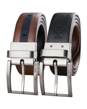 Load image into Gallery viewer, Kenneth Cole Men's (Single Reversible Belt), Tan/Black, Large (38-40)