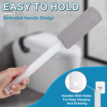 Load image into Gallery viewer, 5 Packs Pumice Cleaning Stone with Extra Long Handle, Pumice Stone for Toilet Bowl Clean for Cleaning Toilets, Bathtubs, Grills, Swimming Pools, Sinks