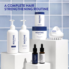 Load image into Gallery viewer, Routine Wellness Hair Growth Supplement – CLINICALLY Tested Thicker, Fuller-Looking Hair Support with Biotin & Key Nutrients, Vegetarian & Gluten-Free Vitamins - 1 Bottle, 30 Day Supply
