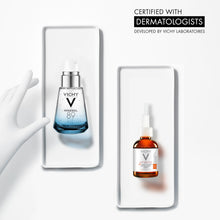 Load image into Gallery viewer, Vichy Bestsellers Duo, Skin Care Set, 16% Pure Vitamin C Serum & Mineral 89 Booster Hyaluronic Acid Serum, Facial Skin Care Kit for Brightening, Hydrating & Firming
