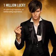 Load image into Gallery viewer, Rabanne 1 Million Lucky Eau de Toilette - Long Lasting Woody Aromatic Fragrance for Men with Hazelnut, Plum & Cedarwood - Men's Designer Perfume Spray, 3.4 oz