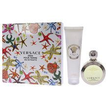 Load image into Gallery viewer, Versace Eros Pour Femme by Versace for Women - 2 Pc Gift Set 3.4oz EDT Spray, 5oz Luxury Body Lotion