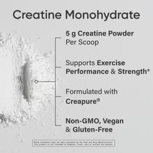 Load image into Gallery viewer, Sports Research® Creatine Monohydrate Powder w/Creapure® - Gain Lean Muscle, Improve Performance, & Support Workout Recovery* - 5g German Creatine · NSF Sport · Easy Mixing - 90 Servings (Unflavored)