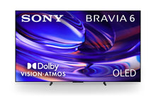 Load image into Gallery viewer, Sony 83 Inch BRAVIA 6 OLED 4K HDR Smart Google TV with Gemini (K-83A60)