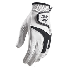 Load image into Gallery viewer, Golf Gloves Men Leather Left Hand for Right Handed Golfer Value 2 Pack, Mens Golf Glove for All Weather Grip Comfortable, Pro Design Fit Size Small Medium ML Large XL (White-1 Pack, Large, Left)