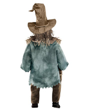 Load image into Gallery viewer, Spirit Halloween 4 Ft 6 In Scary Sitting Scarecrow Animatronic, Multicolor