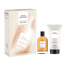 Load image into Gallery viewer, David Beckham Amber Breeze Giftset, 3.3 fl oz Amber Breeze EDP + 5 fl oz Shower Gel, Notes of Bargamot, Lavender, and Wood, Men's Fragrance, Long Lasting, Everyday Fragrance