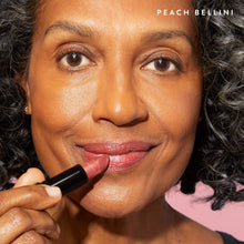 Load image into Gallery viewer, LAURA GELLER NEW YORK Italian Marble Sheer Lipstick - Peach Bellini - Hydrating & Lightweight - Vitamin E & Caster Seed Oil - Cream Finish