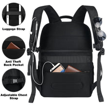 Load image into Gallery viewer, Cooler Backpack,Insulated Backpack Cooler Leakproof Double Deck Cooler Bag for Men Women RFID Lunch Backpack
