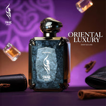 Load image into Gallery viewer, SWAR SEDUIRE Amber & Spice Intense Eau de Parfum for Men - Oud & Smoky Vanilla Leather | 100ml Eau de Parfum | Long Lasting | Everyday Sophistication | Exceptional Gift (SWAR SEDUIRE)