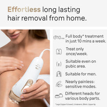 Load image into Gallery viewer, Braun IPL at Home Laser Hair Removal for Women and Men, Silk Expert Pro 5 PL5137 with Venus Swirl Razor, Long-Lasting Reduction in Hair Regrowth for Body & Face, Corded, PL5137